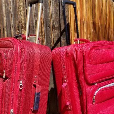Lot 2-412: (3) Large Assorted Travel Luggage