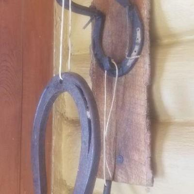 Lot 2-420: Early 1900's Handmade Folk Art Dinnertime Horshoe Ringer (Very Loud & Beautiful Farm Tone)
