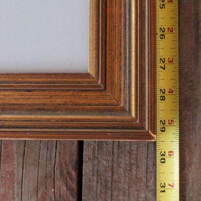 Lot 2-429: Vintage Large CLAUDE MONET Framed Print 29.5" x 33.5" 