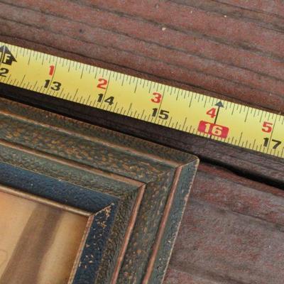 Lot 2-431: Antique/Vintage CYRUS EDWIN DALLIN Framed Print 19" x 16" 