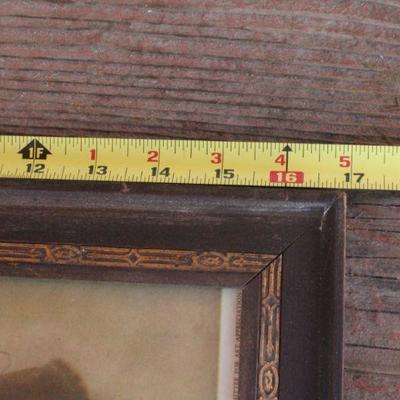 Lot 2-438: Vintage Framed Fine Art Print "The Noble Slav" by REMBRANDT 17" x 14" 