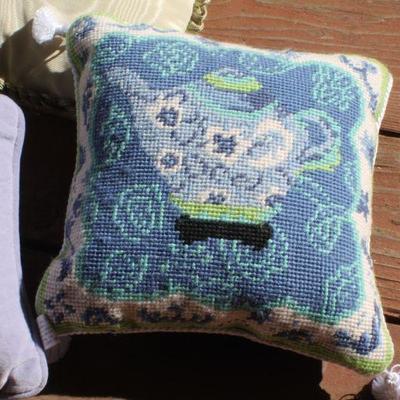 Lot 2-450: Group of Small Decorative Pillows 