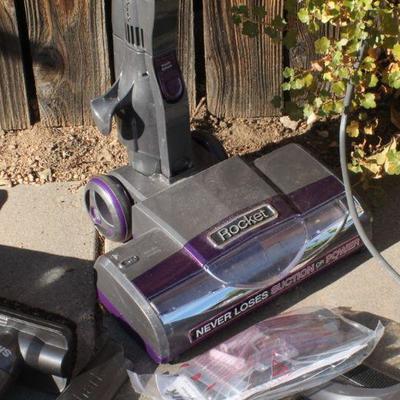 Lot 2-452: Rocketâ„¢ Vacuum Cleaner w/ Accessories TESTED A+