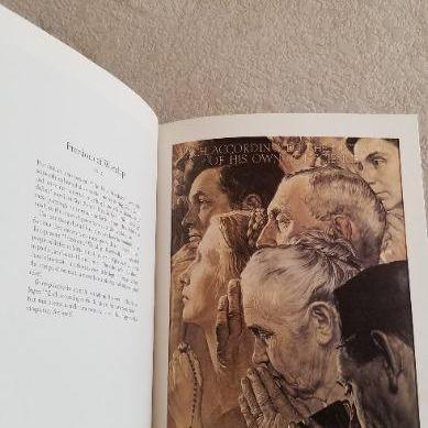 Lot 2-455: Vintage 1978 NORMAN ROCKWELL Top 102 Hardback Book 11.5" x 9"