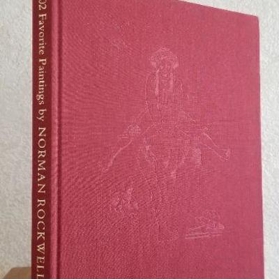 Lot 2-455: Vintage 1978 NORMAN ROCKWELL Top 102 Hardback Book 11.5" x 9"