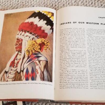 Lot 2-456: Vintage National Geographic Hardback American Indian Reference Books (1978 & 1955)