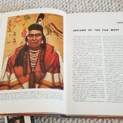 Lot 2-456: Vintage National Geographic Hardback American Indian Reference Books (1978 & 1955)