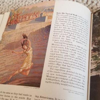 Lot 2-456: Vintage National Geographic Hardback American Indian Reference Books (1978 & 1955)