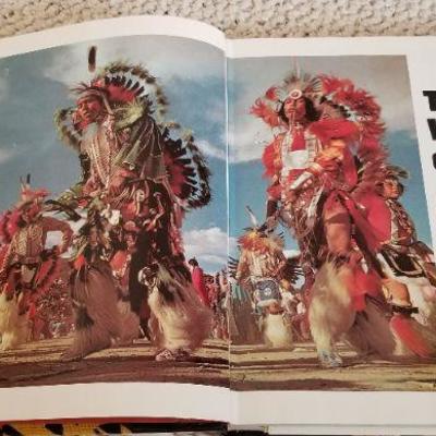 Lot 2-456: Vintage National Geographic Hardback American Indian Reference Books (1978 & 1955)