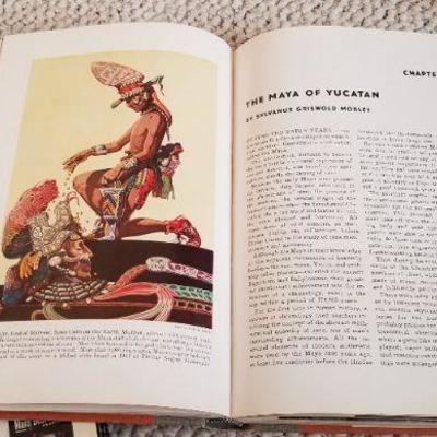 Lot 2-456: Vintage National Geographic Hardback American Indian Reference Books (1978 & 1955)