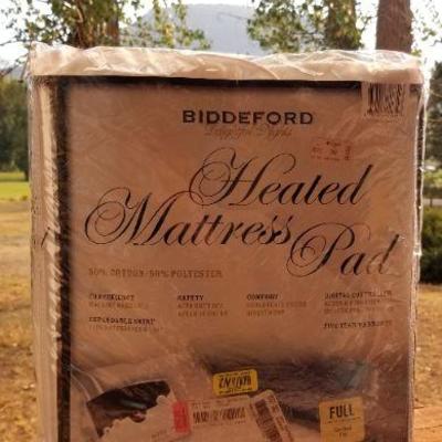 Lot 2-468: Heated BIDDEFORD FULL Size Mattress Pad 