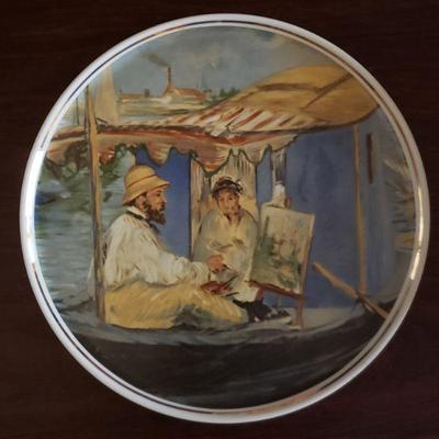 Lot 2-514: Limoges Edouard Manet Plate