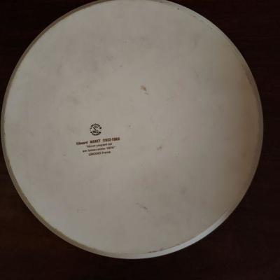 Lot 2-514: Limoges Edouard Manet Plate