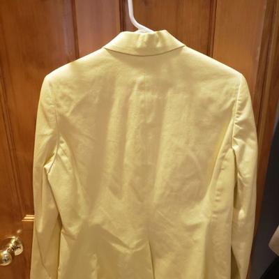 Lot 2-531: Ralph Lauren Yellow Blazer