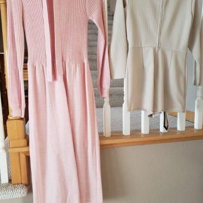 Lot 2-539: Vintage Sweater Dress and Romper