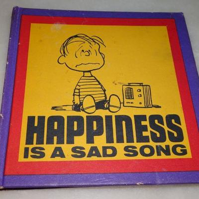 1960's Charlie Brown Happiness is a Sad Song 