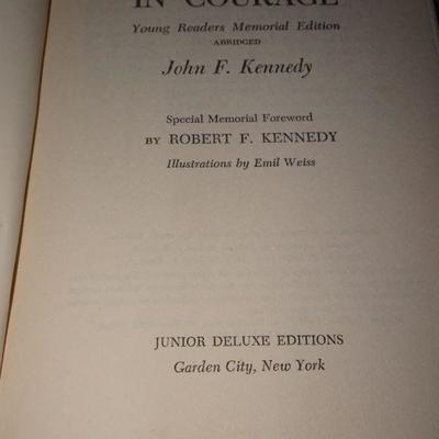 Profiles in Courage by John F. Kennedy Young Readers Memorial Edition 