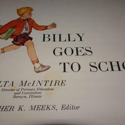 1954 Billy Goes to School, McIntire 