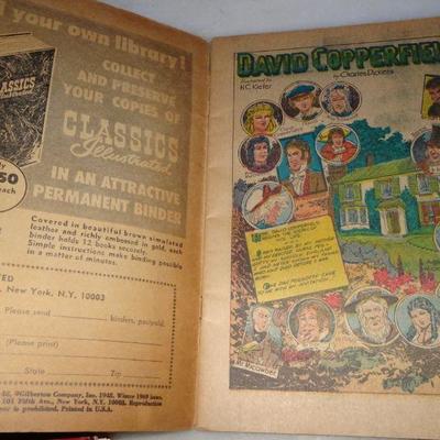 Classics Illustrated, David Copperfield by Charles Dickens Comic Book