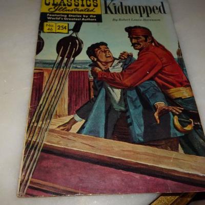 Classics Illustrated Comic Book, Kidnapped 