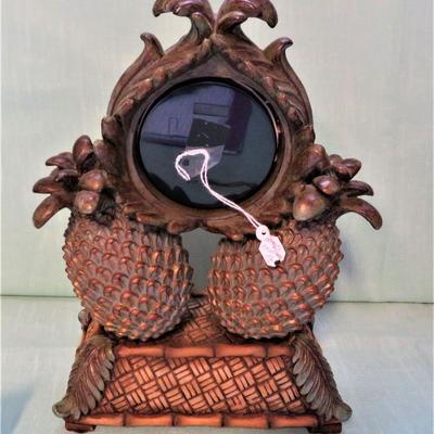 New Pineapple Battery Clock by Accents & Occasions