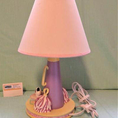 Ceramic Cheerleader Lamp 