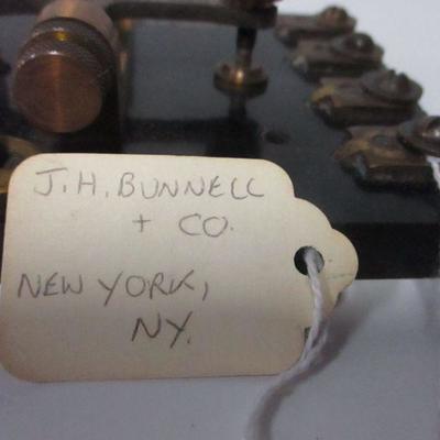 Lot 5 - J. H. Bunnell & Co. Pole Changer Key 1-B