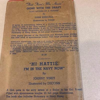 Vintage army and navy slang book 