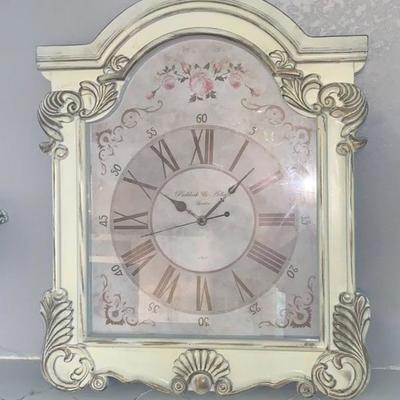 Paddock wall clock white 