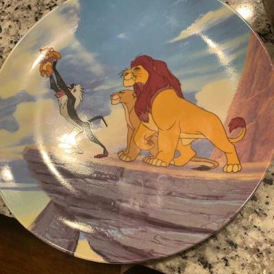 Lion king commemorative 1994 plate 