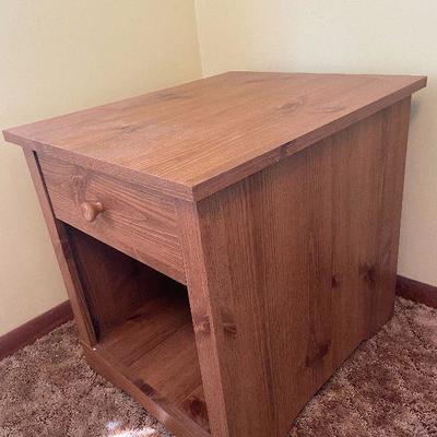 B9: Sauder Wood End Table