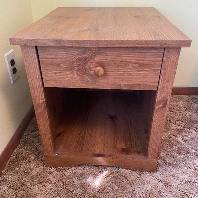 B9: Sauder Wood End Table