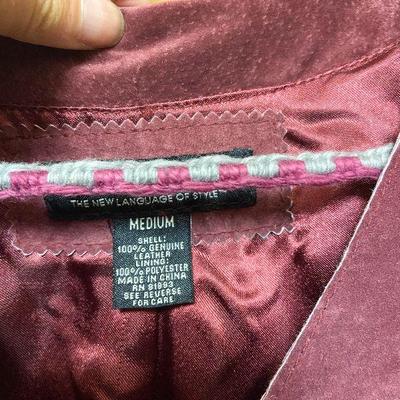 BC1: Pair Of Leather Coats Size M