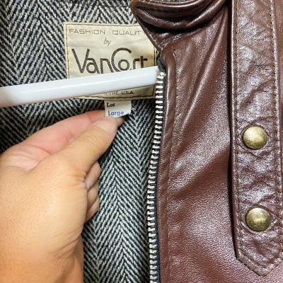 BC10: Pair Of mens Leather Coats Size M/L