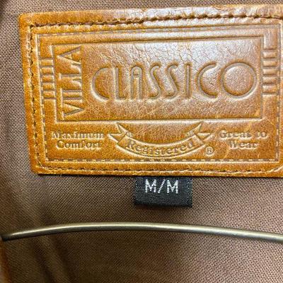 BC12: Pair Of Mens Leather Vest Size M/L