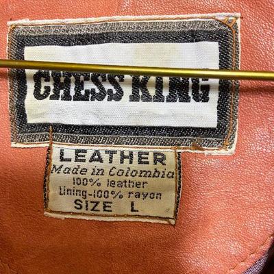 BC12: Pair Of Mens Leather Vest Size M/L