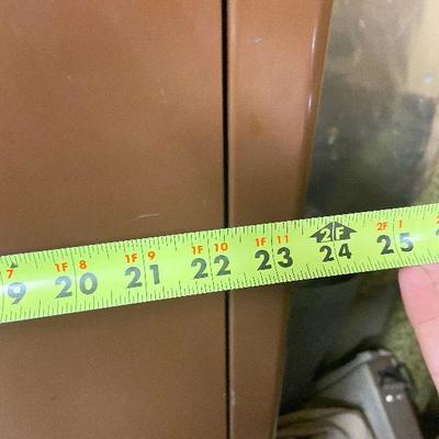 BC27: Brown Metal Locker