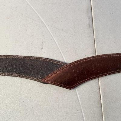 M85: Pair Of 80's Style Belts Extra Small