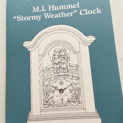 K90: Hummel Stormy Weather Clock, Collectors books and more