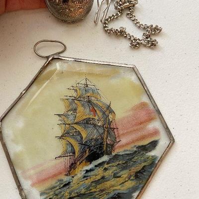 K91: Geneva Pocket Watch and Nautical Sun Catcher