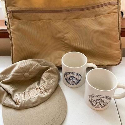 K100: Rowan University Coffee Cups, Hat and Napsack