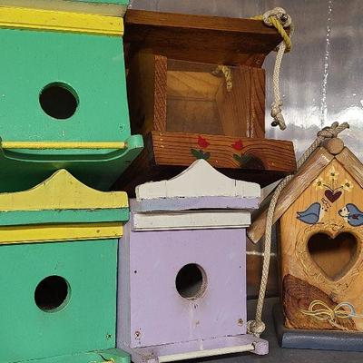 C61:  Wood Handmade Bird Houses