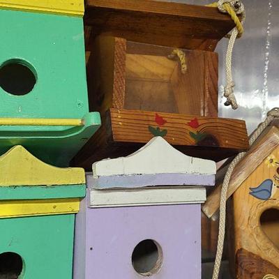 C61:  Wood Handmade Bird Houses