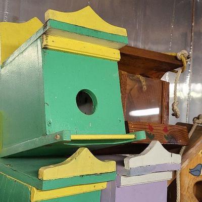C61:  Wood Handmade Bird Houses