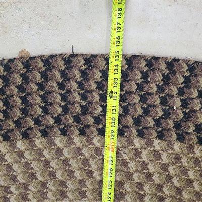 C66:  11 x 8 Foot Braided Rug