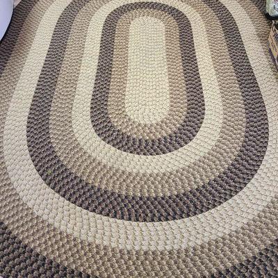 C66:  11 x 8 Foot Braided Rug