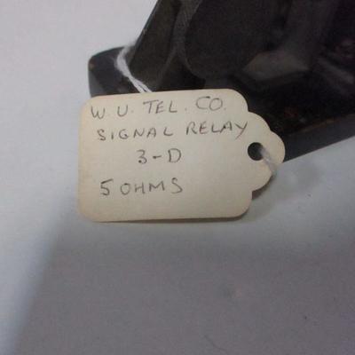 Lot 13 - Signal Relay 3 D W.U.Tel-Co.   