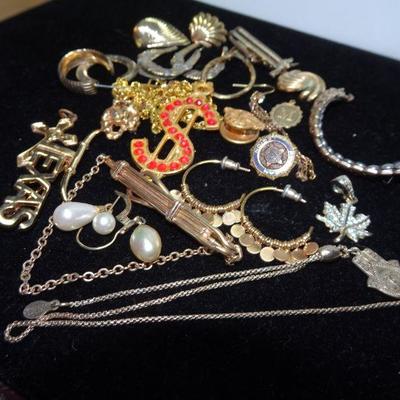 Gold Tone, Gold Filled Jewelry Lot