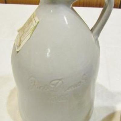 H-17  JACK DANIELS CLAY JUGS & BOTTLE