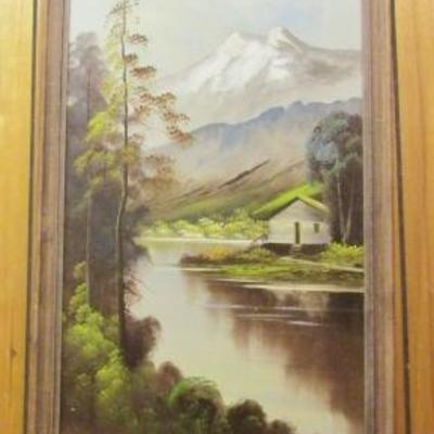 H-34  PAINTING BY BROWNING